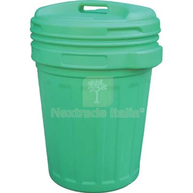 Bidone Immondizia + Coperchio a Vite Verde LT 70 CM 45 H.CM 62 CM 45x62 Colore Verde — Casalinghi e organizzazione — rif. FERX.VIR2310342 Bidone Immondizia + Coperchio a Vite Verde LT 70 CM 45 H.CM 62 CM 45x62 Colore Verde — Casalinghi e organizzazione — rif. FERX.VIR2310342