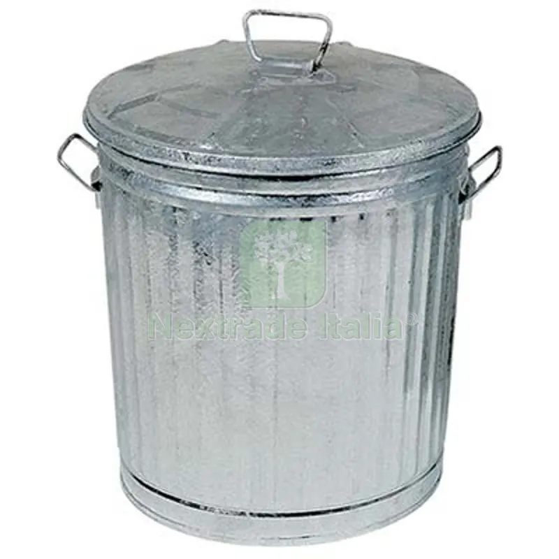 Bidone Immondizia Acciaio Domus Galvanizzato LT 35 CM 38X31 H.CM 37 CM 38x30x37 — Casalinghi e organizzazione — rif. FERX.VIR2310460 Bidone Immondizia Acciaio Domus Galvanizzato LT 35 CM 38X31 H.CM 37 CM 38x30x37 — Casalinghi e organizzazione — rif. FERX.VIR2310460