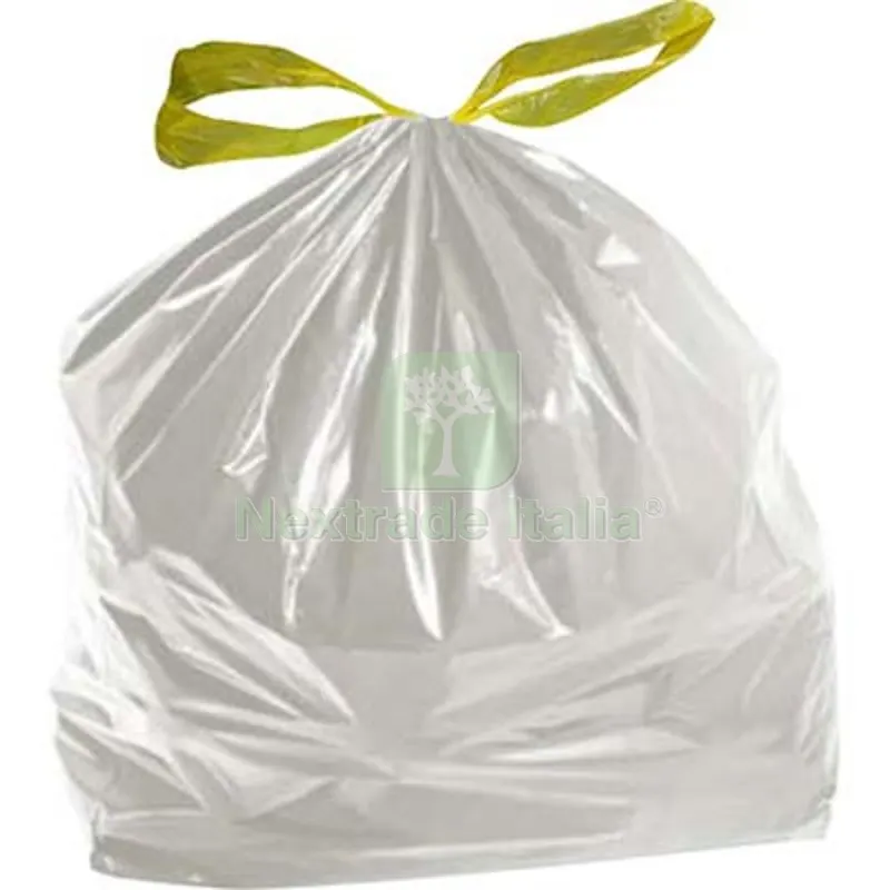 60CF Sacco Immondizia Casa + Maniglie Trasparente CM 55X65 CF=PZ 15 Colore Trasparente — Maniglie e pomelli — rif. FERX.VIR2310519