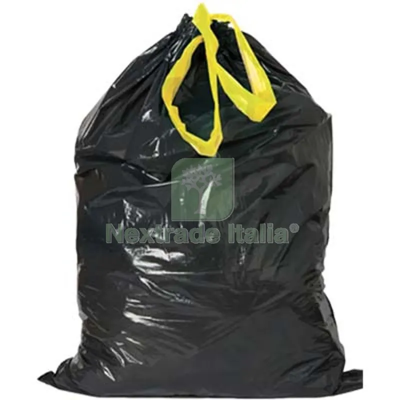 60CF Sacco Immondizia Casa + Maniglie Nero CM 55X65 CF=PZ 15 Colore Nero — Maniglie e pomelli — rif. FERX.VIR2310527