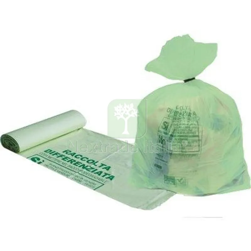 24CF SACCO IMMONDIZIA CASA BIODEGRADABILE CM 50X60 CF=PZ 10 — Guanti da lavoro — rif. FERX.VIR2310541