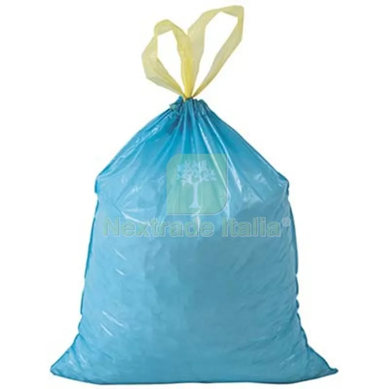 60CF SACCO IMMONDIZIA CASA + MANIGLIE AZZURRO CM 55X65 CF=PZ 15 Colore Azzurro — Maniglie e pomelli — rif. FERX.VIR2310536