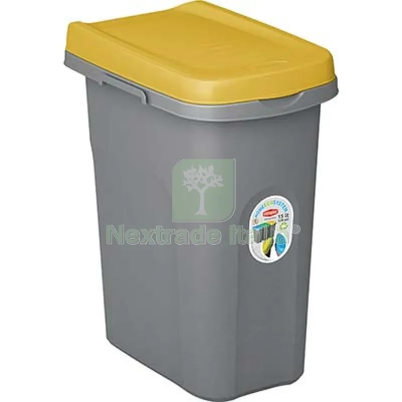 2PZ Pattumiera Immondizia Eco System Stefanplast Giallo LT 15 CM 33X22 H.CM 41 CM 33x22x41 Colore Giallo — Casalinghi e organizzazione — rif. FERX.VIR2310664 2PZ Pattumiera Immondizia Eco System Stefanplast Giallo LT 15 CM 33X22 H.CM 41 CM 33x22x41 Colore Giallo — Casalinghi e organizzazione — rif. FERX.VIR2310664