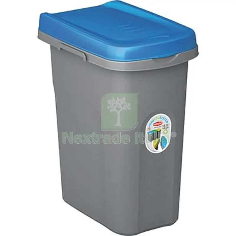 2PZ Pattumiera Immondizia Eco System Stefanplast Blu LT 15 CM 33X22 H.CM 41 CM 33x22x41 Colore Blu — Casalinghi e organizzazione — rif. FERX.VIR2310666 2PZ Pattumiera Immondizia Eco System Stefanplast Blu LT 15 CM 33X22 H.CM 41 CM 33x22x41 Colore Blu — Casalinghi e organizzazione — rif. FERX.VIR2310666