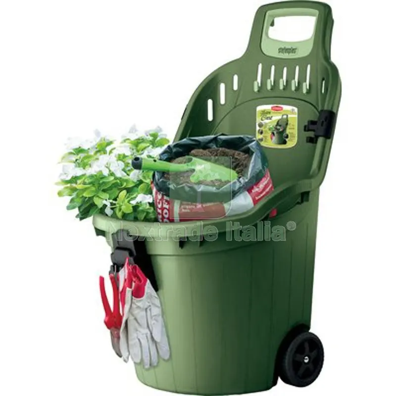Carriola Multiuso Helpy Cart Verde LT 50 CM 60X53 H.CM 88 CM 59x53x88 KG 60 — Attrezzi da giardino — rif. FERX.VIR2310689 Carriola Multiuso Helpy Cart Verde LT 50 CM 60X53 H.CM 88 CM 59x53x88 KG 60 — Attrezzi da giardino — rif. FERX.VIR2310689