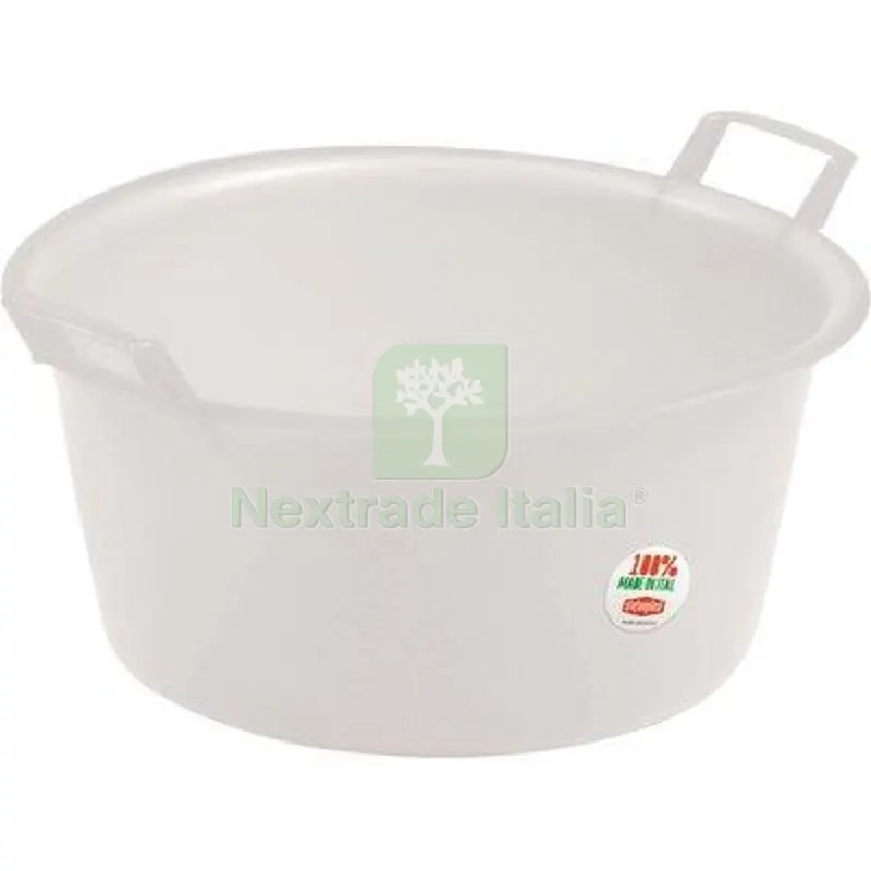 5PZ Bacinella Tonda Stefanplast PE LT 7 CM 30 H.CM 15,5 CM 30x15 — Guanti da lavoro — rif. FERX.VIR2311130 5PZ Bacinella Tonda Stefanplast PE LT 7 CM 30 H.CM 15,5 CM 30x15 — Guanti da lavoro — rif. FERX.VIR2311130