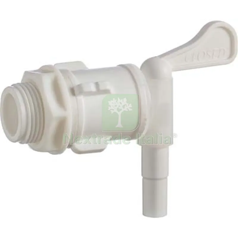 5PZ Rubinetto Tanica Fusto Plastica 3/4M + Ghiera Diametro Pollici 3/4" — Rubinetti e valvole — rif. FERX.VIR2313501 5PZ Rubinetto Tanica Fusto Plastica 3/4M + Ghiera Diametro Pollici 3/4" — Rubinetti e valvole — rif. FERX.VIR2313501