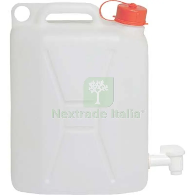 6PZ Tanica + Rubinetto ICS Hdpe Alimentare 3/4"F LT 10 Diametro Pollici 3/4" — Rubinetti e valvole — rif. FERX.VIR2317810 6PZ Tanica + Rubinetto ICS Hdpe Alimentare 3/4"F LT 10 Diametro Pollici 3/4" — Rubinetti e valvole — rif. FERX.VIR2317810