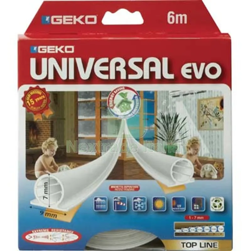 4PZ PARAFREDDO GEKO UNIVERSAL EVO TERMOPLASTICO TRASPARENTE H. MM 1/7 MT 6 Colore Trasparente — Misurazione e taglio manuale — rif. FERX.VIR2326022 4PZ PARAFREDDO GEKO UNIVERSAL EVO TERMOPLASTICO TRASPARENTE H. MM 1/7 MT 6 Colore Trasparente — Misurazione e taglio manuale — rif. FERX.VIR2326022
