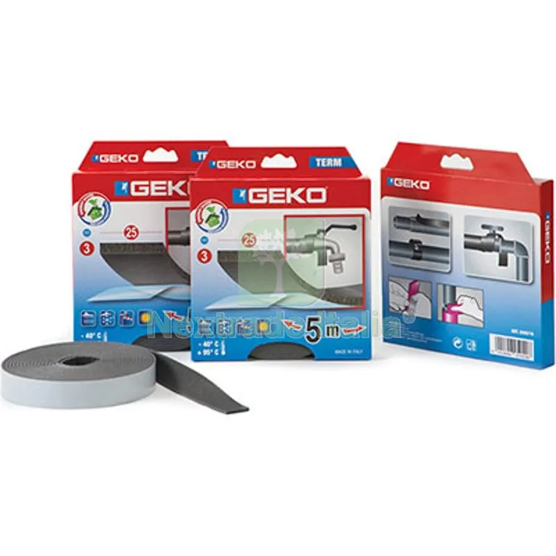 4PZ NASTRO ANTICONDENSA ADESIVO TERM GEKO PE GRIGIO MM 50X3 MT 10 — Adesivi e sigillanti — rif. FERX.VIR2326190 4PZ NASTRO ANTICONDENSA ADESIVO TERM GEKO PE GRIGIO MM 50X3 MT 10 — Adesivi e sigillanti — rif. FERX.VIR2326190
