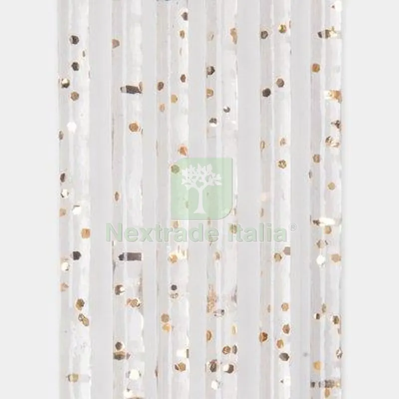 Tendina Pronta Luxor 144 Fili PVC Liscio Oro Glitterato CM 120 H.CM 240 CM 120x240 Colore Oro — Decorativi e effetti — rif. FERX.VIR2327162 Tendina Pronta Luxor 144 Fili PVC Liscio Oro Glitterato CM 120 H.CM 240 CM 120x240 Colore Oro — Decorativi e effetti — rif. FERX.VIR2327162