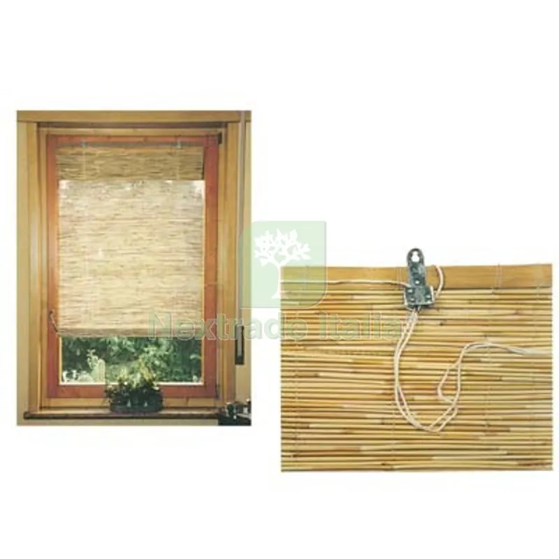 TAPPARELLA CANNE BAMBOO DOMUS + CARRUCOLE CM 150 H.CM 300 CM 150x300 — Tende e zanzariere — rif. FERX.VIR2327406 TAPPARELLA CANNE BAMBOO DOMUS + CARRUCOLE CM 150 H.CM 300 CM 150x300 — Tende e zanzariere — rif. FERX.VIR2327406