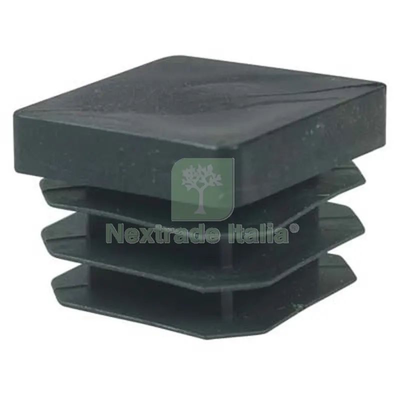 100PZ PUNTALE INTERNO QUADRO ALETTATO PE NERO MM 20X20 — Punte, frese e dischi — rif. FERX.VIR2329106 100PZ PUNTALE INTERNO QUADRO ALETTATO PE NERO MM 20X20 — Punte, frese e dischi — rif. FERX.VIR2329106
