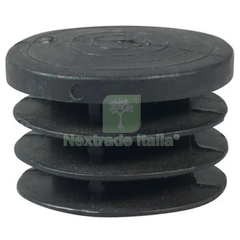 100PZ PUNTALE INTERNO TONDO ALETTATO PE NERO MM 26 — Punte, frese e dischi — rif. FERX.VIR2329126