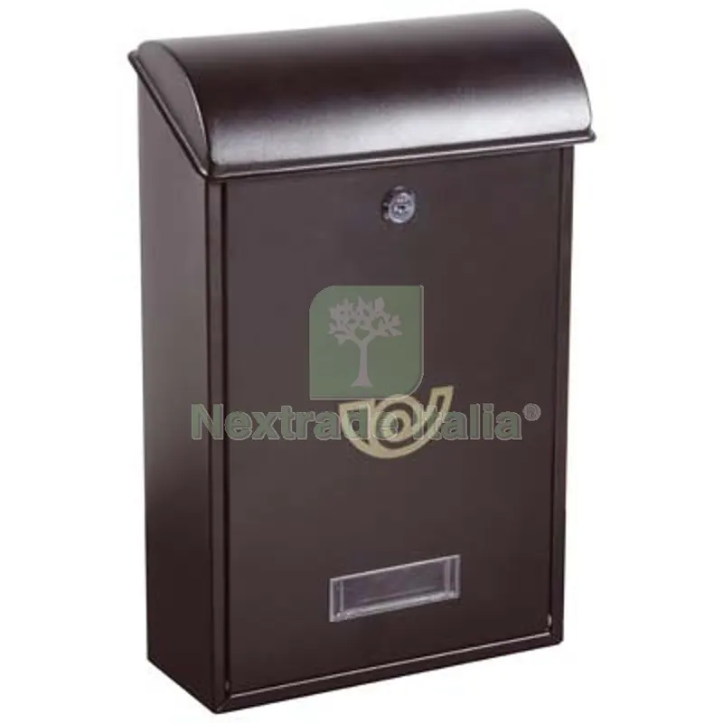 Cassetta Posta Villa Alubox Acciaio Vern Antracite MM 250X100 H.MM 400 MM 250x100x400 — Casalinghi e organizzazione — rif. FERX.VIR2331610
