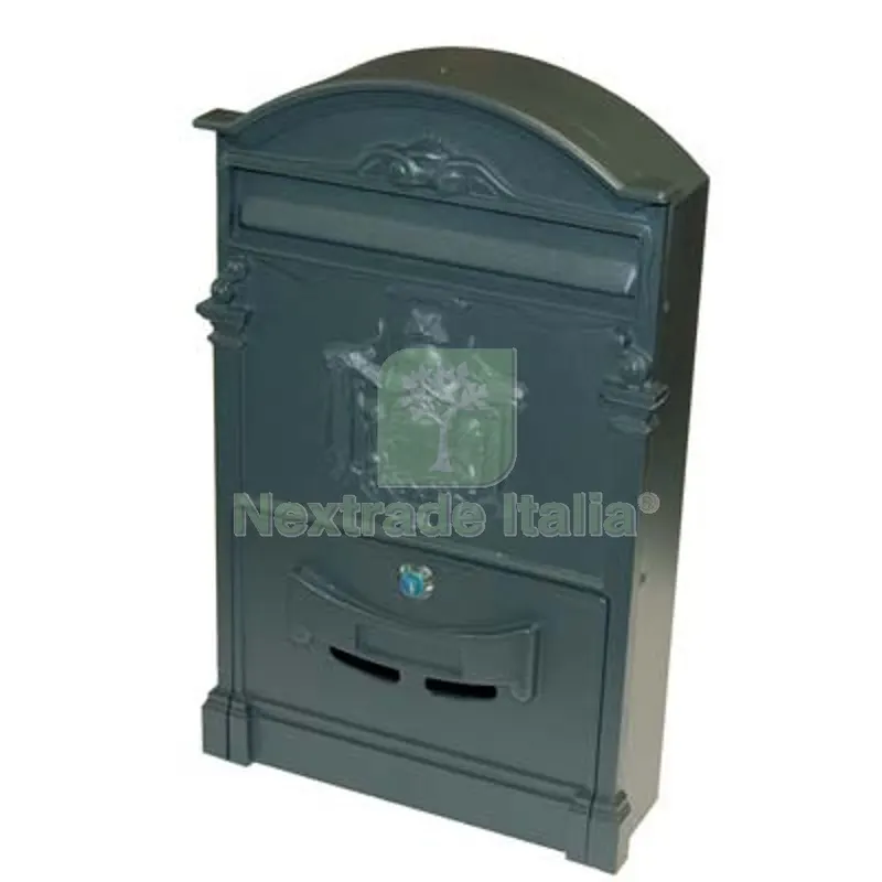 Cassetta Posta Regia Effe Alluminio Pressofuso Grigio MM 260X90 H.MM 410 Colore Grigio MM 260x90x410 — Casalinghi e organizzazione — rif. FERX.VIR2331804