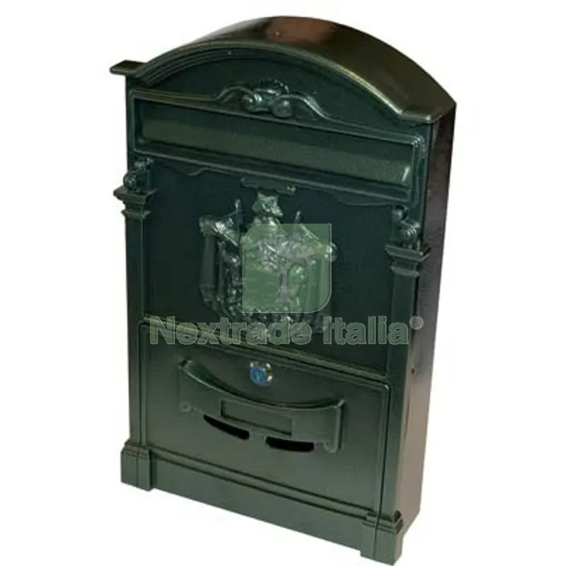 Cassetta Posta Regia Effe Alluminio Pressofuso Verde MM 260X90 H.MM 410 Colore Verde MM 260x90x410 — Casalinghi e organizzazione — rif. FERX.VIR2331805 Cassetta Posta Regia Effe Alluminio Pressofuso Verde MM 260X90 H.MM 410 Colore Verde MM 260x90x410 — Casalinghi e organizzazione — rif. FERX.VIR2331805