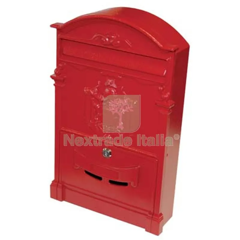 Cassetta Posta Regia Effe Alluminio Pressofuso Rosso MM 260X90 H.MM 410 Colore Rosso MM 260x90x410 — Casalinghi e organizzazione — rif. FERX.VIR2331806 Cassetta Posta Regia Effe Alluminio Pressofuso Rosso MM 260X90 H.MM 410 Colore Rosso MM 260x90x410 — Casalinghi e organizzazione — rif. FERX.VIR2331806