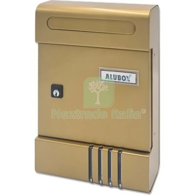 Cassetta Posta SE Alubox Alluminio Verniciato Bronzo MM 200X70 H.MM 290 Colore Bronzo MM 200x70x290 — Casalinghi e organizzazione — rif. FERX.VIR2331969