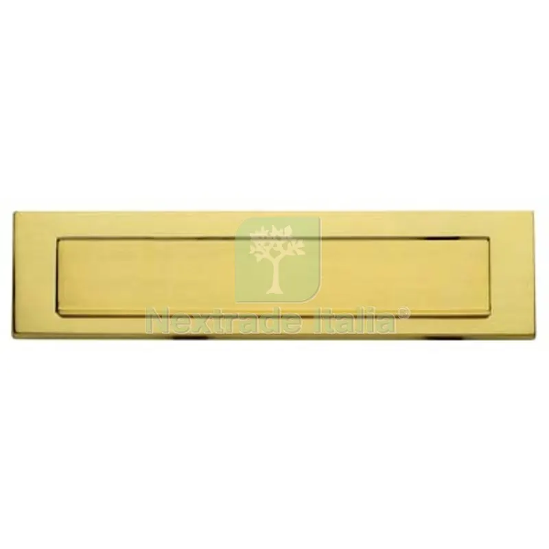 Bucalettere Posta da Applicare Cottali Ottone Lucido MM 254X75 MM 245x75 — Casalinghi e organizzazione — rif. FERX.VIR2332106 Bucalettere Posta da Applicare Cottali Ottone Lucido MM 254X75 MM 245x75 — Casalinghi e organizzazione — rif. FERX.VIR2332106