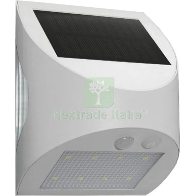 Applique LED Solare + Sensore Arcadia Max Century Naturale Watt 3,0 Lumen 300 LMN 300 W 3 — Illuminazione — rif. FERX.VIR2332433 Applique LED Solare + Sensore Arcadia Max Century Naturale Watt 3,0 Lumen 300 LMN 300 W 3 — Illuminazione — rif. FERX.VIR2332433