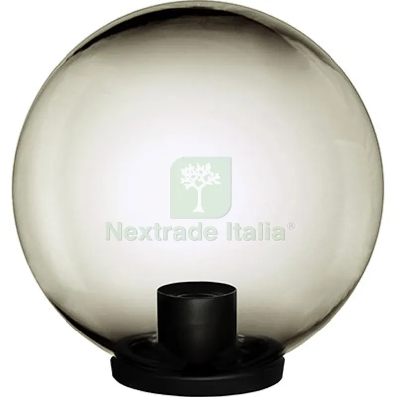 2PZ LAMPIONE GLOBO FUME CM 25 VOLT 230 MAX WATT 60 E27 Attacco E27 W 60 — Illuminazione — rif. FERX.VIR2332441