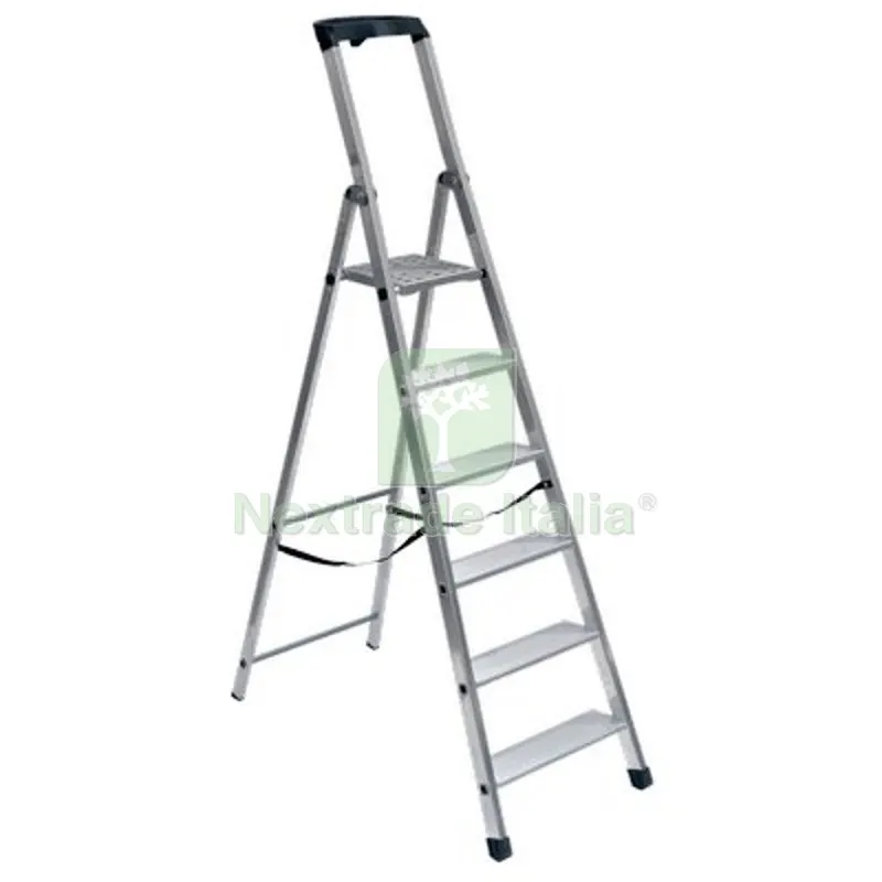 SCALA LIBRETTO PIU SU MAXI EN 131 FACAL ALLUMINIO GRADINI 5 H.CM 112 Pioli 5 — Utensili muratura — rif. FERX.VIR2335889
