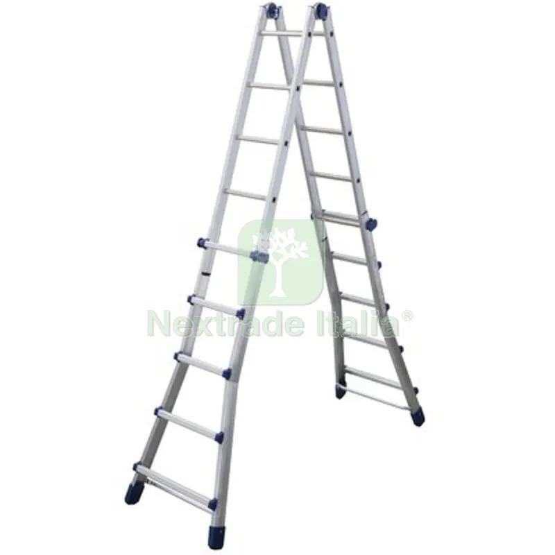 Scala Telescopica Briko Blu Facal Alluminio H.CM 148/512 Pioli 5+5 — Scale e sgabelli — rif. FERX.VIR2335898 Scala Telescopica Briko Blu Facal Alluminio H.CM 148/512 Pioli 5+5 — Scale e sgabelli — rif. FERX.VIR2335898