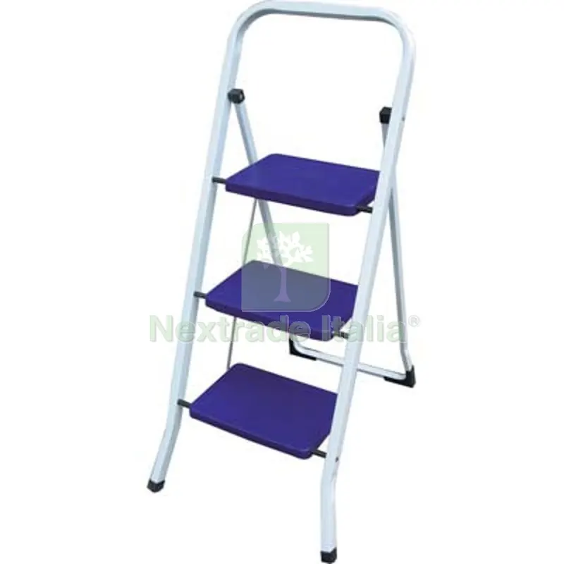 Sgabello Aladino Domus Acciaio Verniciato Gradini 3 H.MM 675 Pioli 3 — Arredo — rif. FERX.VIR2337233 Sgabello Aladino Domus Acciaio Verniciato Gradini 3 H.MM 675 Pioli 3 — Arredo — rif. FERX.VIR2337233