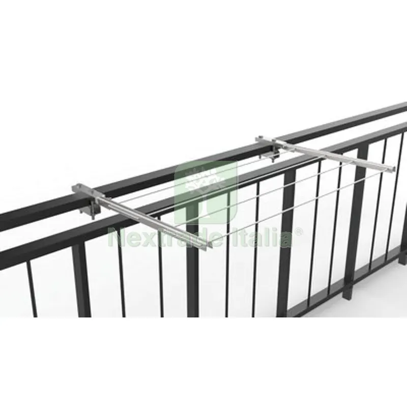Stendino Pieghevole x Ringhiera 713 Minutex Acciaio Zincato Verniciato Grafite CM 58 CF=PZ 2 Fin Grafite — Stendibiancheria e bucato — rif. FERX.VIR2338103 Stendino Pieghevole x Ringhiera 713 Minutex Acciaio Zincato Verniciato Grafite CM 58 CF=PZ 2 Fin Grafite — Stendibiancheria e bucato — rif. FERX.VIR2338103
