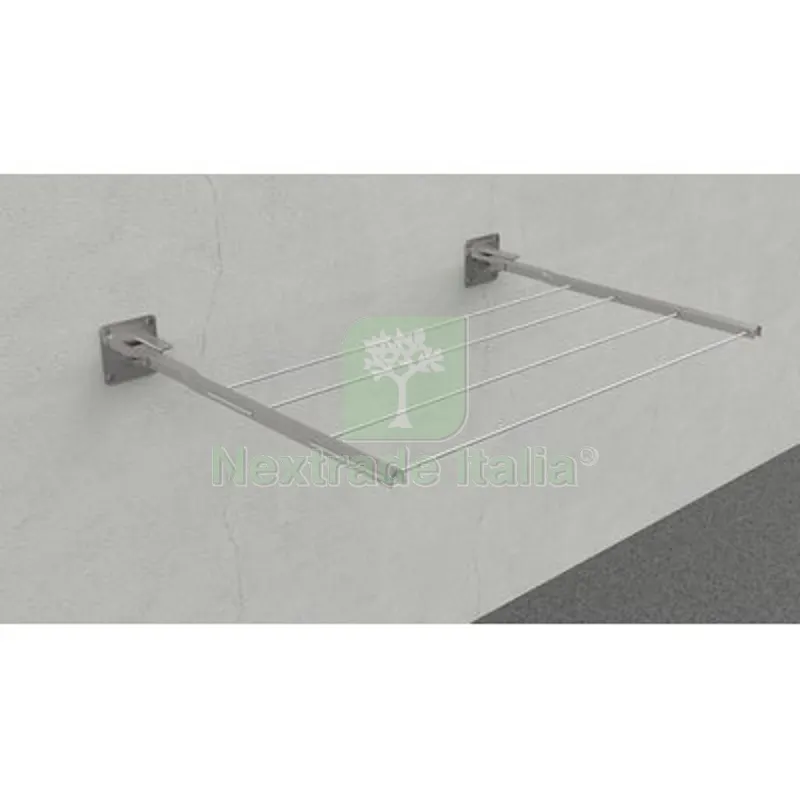 STENDINO A MURO PIEGHEVOLE 714 MINUTEX ACCIAIO ZINCATO CM 60 CF=PZ 2 — Stendibiancheria e bucato — rif. FERX.VIR2338117 STENDINO A MURO PIEGHEVOLE 714 MINUTEX ACCIAIO ZINCATO CM 60 CF=PZ 2 — Stendibiancheria e bucato — rif. FERX.VIR2338117