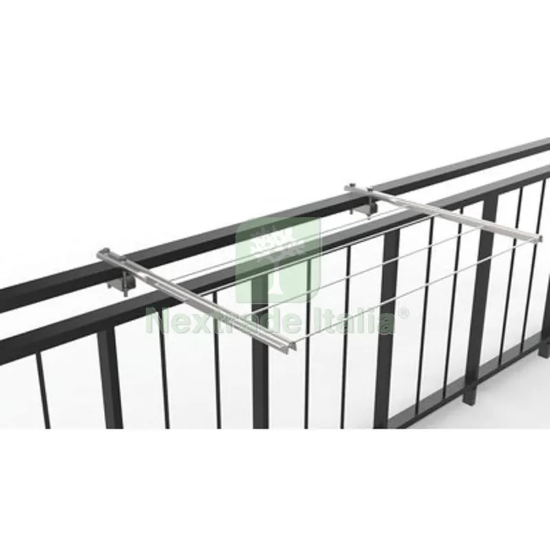 2CF Stendino x Ringhiera 712 Minutex Acciaio Zincato Verniciato Bianco CM 58 CF=PZ 2 Fin Bianca — Stendibiancheria e bucato — rif. FERX.VIR2338112 2CF Stendino x Ringhiera 712 Minutex Acciaio Zincato Verniciato Bianco CM 58 CF=PZ 2 Fin Bianca — Stendibiancheria e bucato — rif. FERX.VIR2338112