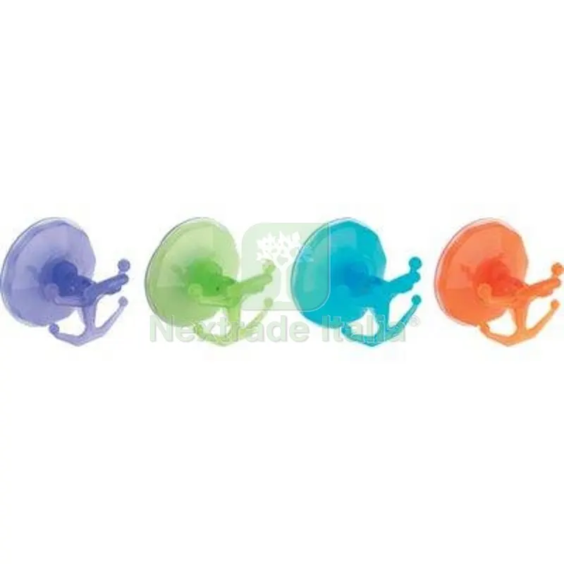 Gancio a Ventosa Bingo Gimi Resina D.MM 75,5 Vari Colori CF=PZ 12 — Ferramenta porte e finestre — rif. FERX.VIR2338333