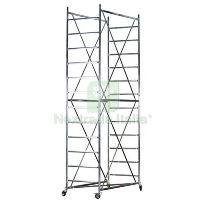 Trabattello Grim EU 75 Marchetti Acciaio Zincato CM 165X75 H. CM 270/370 — Scale e ponteggi — rif. FERX.VIR2362204 Trabattello Grim EU 75 Marchetti Acciaio Zincato CM 165X75 H. CM 270/370 — Scale e ponteggi — rif. FERX.VIR2362204