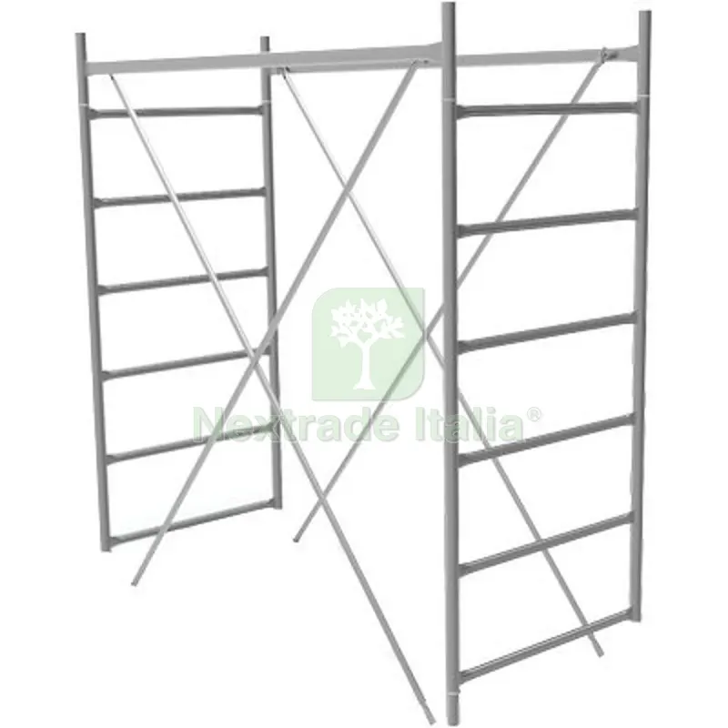 ALZATA X TRABATTELLO GRIM EU 75 MARCHETTI ACCIAIO ZINCATO CM 165X76 H. CM 90 H CM +70 — Scale e ponteggi — rif. FERX.VIR2362207