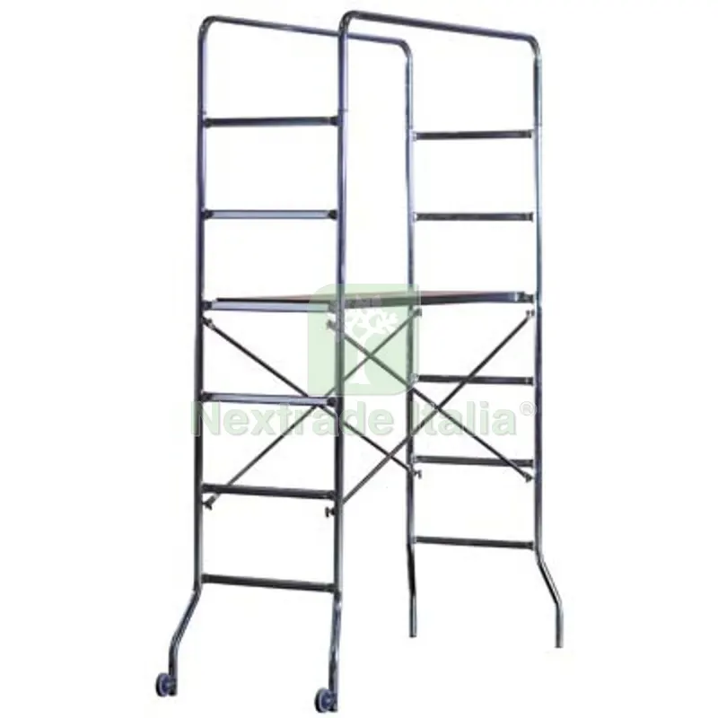 Trabattello Supertrio Marchetti Acciaio Zincato CM 169X65 H.CM 162/218 H CM 218 — Scale e ponteggi — rif. FERX.VIR2362211 Trabattello Supertrio Marchetti Acciaio Zincato CM 169X65 H.CM 162/218 H CM 218 — Scale e ponteggi — rif. FERX.VIR2362211