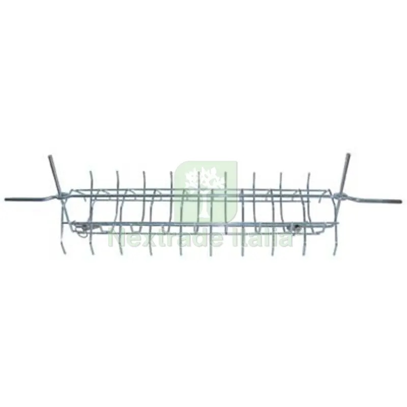 Spiedo Girarrosto a Gabbia Inox CM 70 — Tempo libero outdoor — rif. FERX.VIR2430478