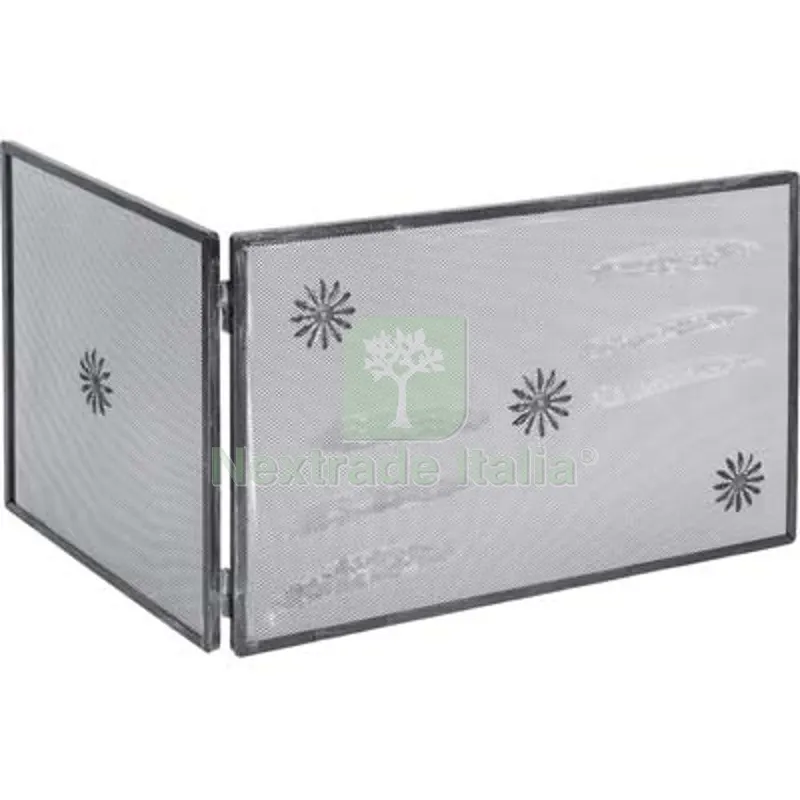 PARASCINTILLE CAMINO 2 ANTE FERRO BATTUTO CM 50+85X45 — Stufe e camini — rif. FERX.VIR2432910 PARASCINTILLE CAMINO 2 ANTE FERRO BATTUTO CM 50+85X45 — Stufe e camini — rif. FERX.VIR2432910