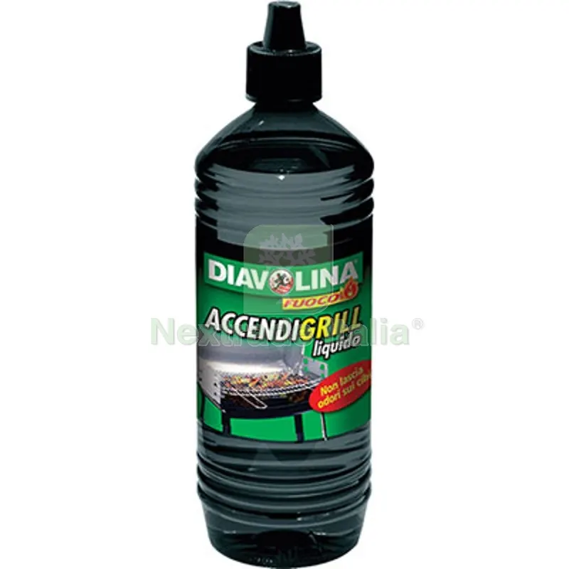 12PZ ACCENDIFUOCO LIQUIDO DIAVOLINA FUOCO LT 1 UTILIZZO EX ART 11 DM 17/05/1995 N. 322 — Tempo libero outdoor — rif. FERX.VIR2440115