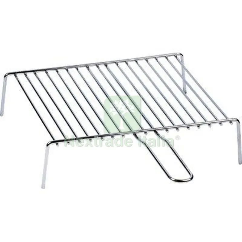 Graticola Barbecue a Barre Singola FD Acciaio Cromato CM 35X30 — Tempo libero outdoor — rif. FERX.VIR2441055 Graticola Barbecue a Barre Singola FD Acciaio Cromato CM 35X30 — Tempo libero outdoor — rif. FERX.VIR2441055