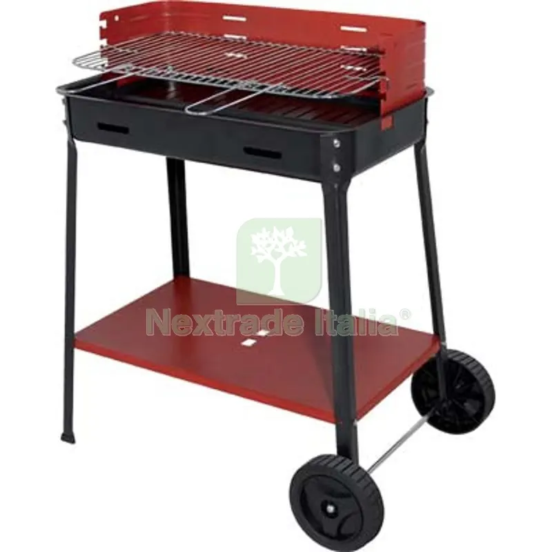Barbecue Carbonella Flavia Plus Mille CM 60X35 H.CM 80 CM 60x35x80 — Tempo libero outdoor — rif. FERX.VIR2446003