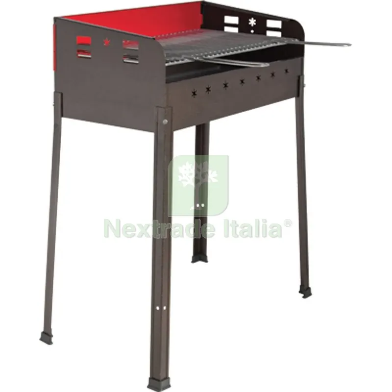 Barbecue Carbonella Stella Mille CM 50X40 H.CM 90 CM 50x40x90 — Tempo libero outdoor — rif. FERX.VIR2446012