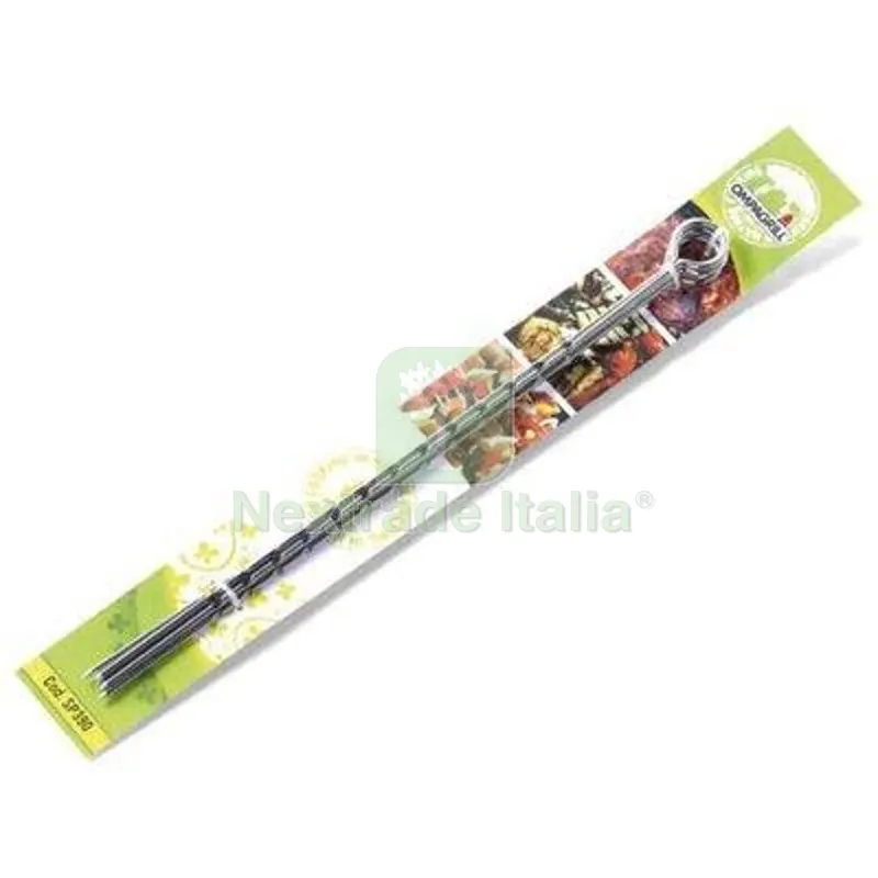 Spiedini Barbecue SP390 Ompagrill Acciaio CM 39 CF=PZ 5 — Tempo libero outdoor — rif. FERX.VIR2446125