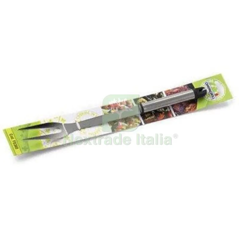 3PZ Forchettone Barbecue F0360 Ompagrill Acciaio Inox CM 36 — Tempo libero outdoor — rif. FERX.VIR2446126
