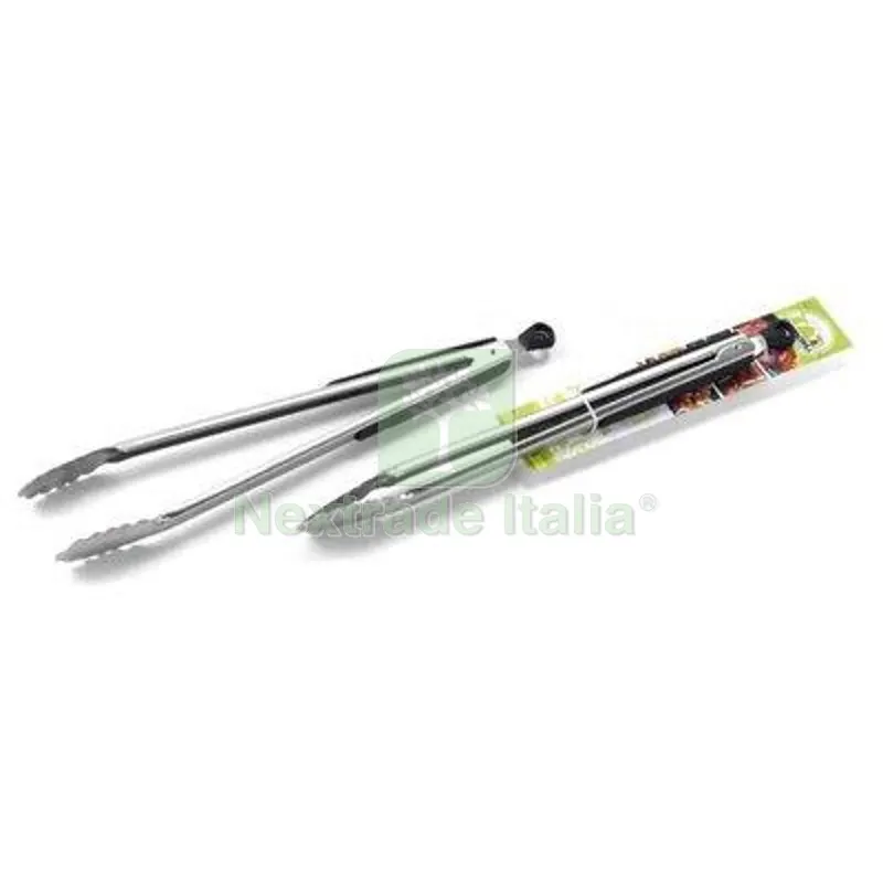 3PZ Pinza Barbecue PI450 Ompagrill Acciaio Inox CM 45 — Tempo libero outdoor — rif. FERX.VIR2446129 3PZ Pinza Barbecue PI450 Ompagrill Acciaio Inox CM 45 — Tempo libero outdoor — rif. FERX.VIR2446129