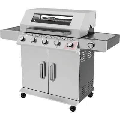 Barbecue GAS Salsa 5+1 Domus Fuochi 5+1 CM 146X57 H.CM 113 — Tempo libero outdoor — rif. FERX.VIR2446485 Barbecue GAS Salsa 5+1 Domus Fuochi 5+1 CM 146X57 H.CM 113 — Tempo libero outdoor — rif. FERX.VIR2446485