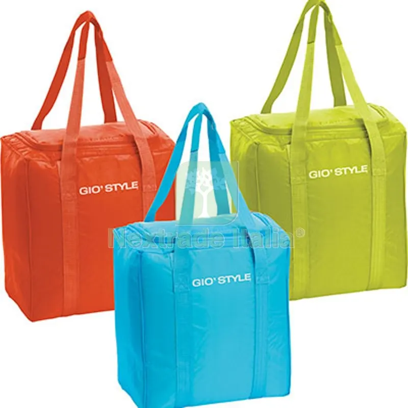 2PZ Borsa Termica Fiesta Vertical Giostyle LT 25 CM 32,5X21X34,5 Colori MIX — Borracce e bottiglie — rif. FERX.VIR2510351