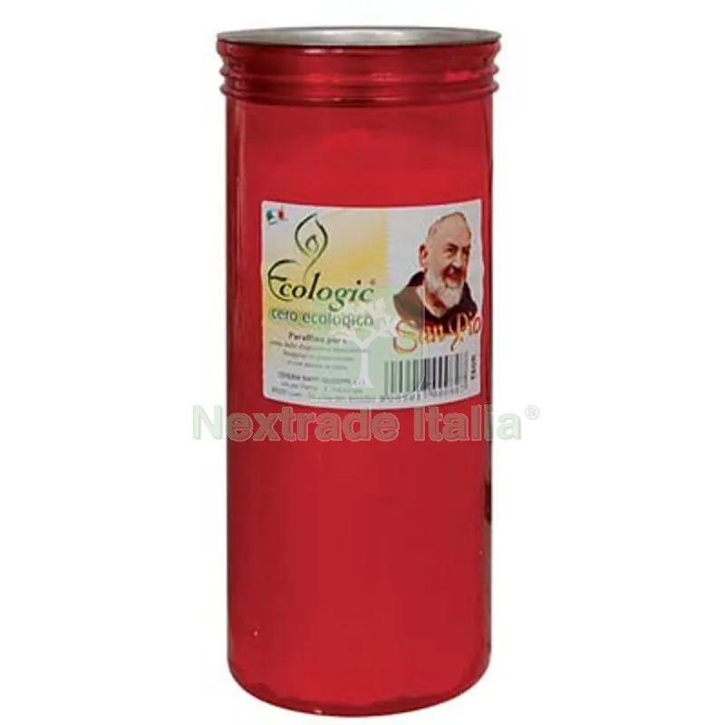 12PZ Cero Votivo Rosso T.80K MM 80X210 GR 350 Mod T80.K — Tempo libero outdoor — rif. FERX.VIR2519088