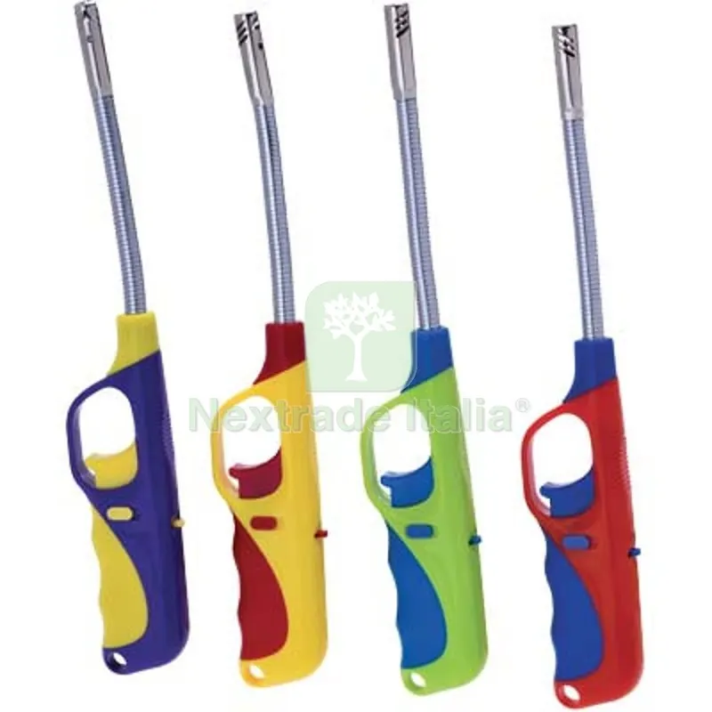 20PZ Accendigas a Fiamma Ricaricabile Sprat Flex Piezo H.CM 25 — Casalinghi e organizzazione — rif. FERX.VIR2530008