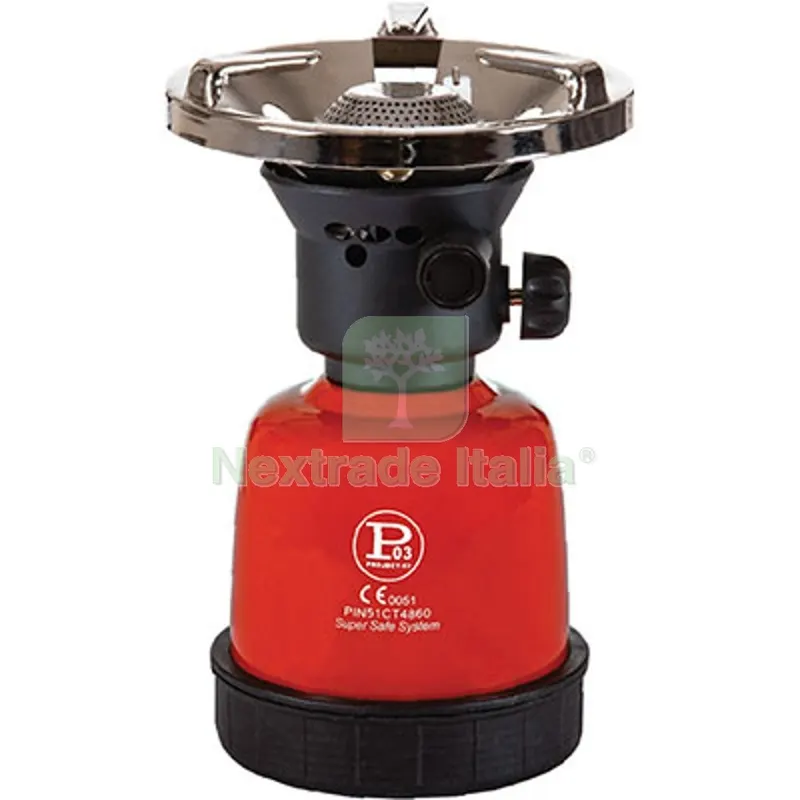 Fornello GAS a Cartuccia Project Acciaio Verniciato KW 2,2 GR/H 160 Cook 100 Accensione Normale — Tempo libero outdoor — rif. FERX.VIR2532133 Fornello GAS a Cartuccia Project Acciaio Verniciato KW 2,2 GR/H 160 Cook 100 Accensione Normale — Tempo libero outdoor — rif. FERX.VIR2532133